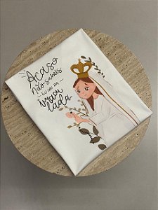 T-SHIRT DTF ACASO NÃO SABEIS, EU SOU DA IMACULADA - OFF WHITE