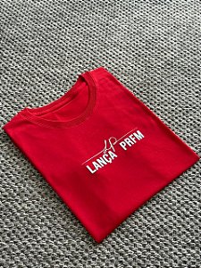 T-SHIRT LANÇA PRFM LP - VERMELHO FERRARI