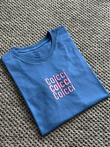 T-SHIRT COLCCI COLCCI COLCCI - AZUL ESTIMADO