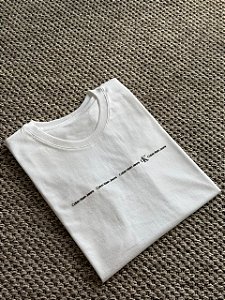 T-SHIRT CALVIN KLEIN JEANS - OFF WHITE