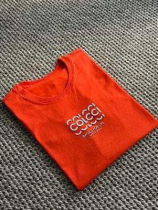 T-SHIRT COLCCI BASICS FOR LIFE - LARANJA AURA