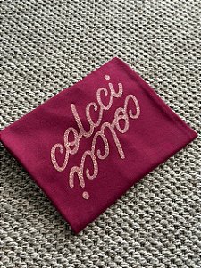 T-SHIRT COLCCI ESPELHADO - BORDO