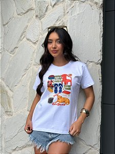 T-SHIRT DTF BOROGODO - BRANCO