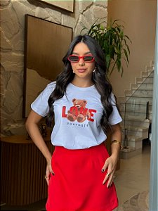 T-SHIRT DTF LOVE YOURSELFE - BRANCO