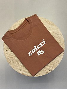 T-SHIRT COLCCI - MOCHA MOUSSE