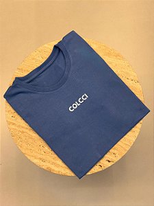 T-SHIRT COLCCI - AZUL ESTIMADO