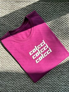 T-SHIRT COLCCI COLCCI COLCCI C/ GLITER - FRUTA SILVESTRE