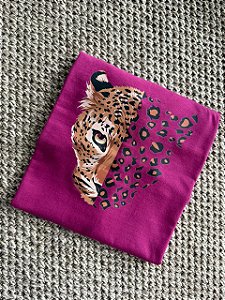 T-SHIRT DTF ONÇA DUO - FRUTA SILVESTRE