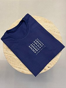T-SHIRT COLCCI SPORT STILE - AZUL MARINHO