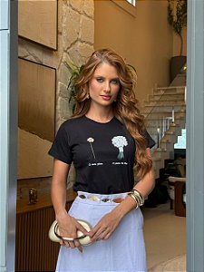 T-SHIRT DTF O PLANO DE DEUS - PRETO