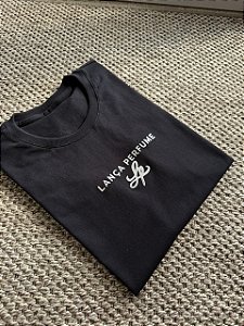 T-SHIRT LANÇA PERFUME LP ALTO RELEVO - PRETO