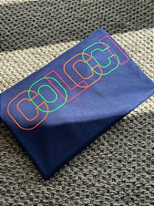 T-SHIRT COLCCI COLORS - AZUL MARINHO