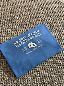 T-SHIRT COLCCI 1986 ORIGINAL CLOTING - AZUL ESTIMADO