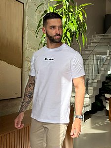 CAMISETA MASCULINA COLCCI ALTO RELEVO - BRANCO