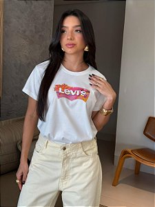 T-SHIRT DTF LEVI´S LIBÉLULA - OFF WHITE