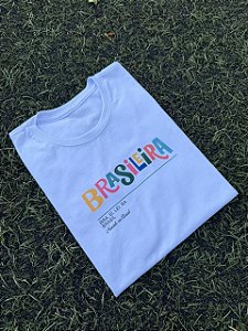 T-SHIRT DTF BRASILEIRA - BRANCO