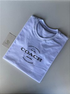 T-SHIRT COACH AMERICA'S ORIGINAL - BRANCO