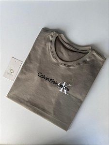 T-SHIRT CALVIN KLEIN - VERDE DUSKY