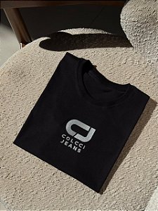 T-SHIRT COLCCI JEANS - PRETO