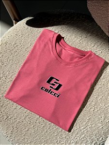 T-SHIRT COLCCI (ALTO RELEVO) - CORAL