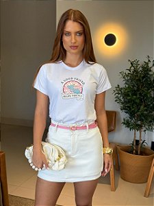 T-SHIRT DTF A GOOD FRIEND - BRANCO