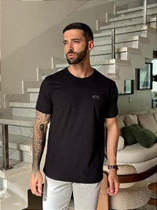 CAMISETA MASCULINA BOSS HUGO BOSS - PRETO