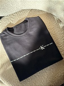 MOLETOM CALVIN KLEIN (CK) - PRETO