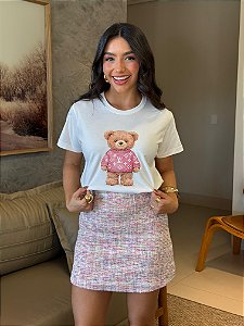 T-SHIRT DTF URSO LOUIS VUITTON - OFF WHITE