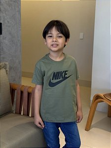 T-SHIRT INFANTIL DTF SIMBOLO NIKE - FOLHA SECA