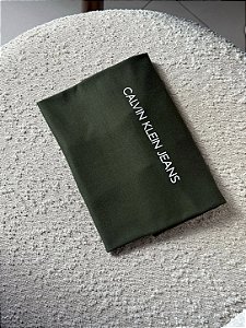 T-SHIRT CALVIN KLEIN JEANS - VERDE MILITAR