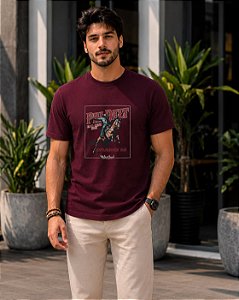 CAMISETA MASCULINA DTF PHI DELT - BORDO
