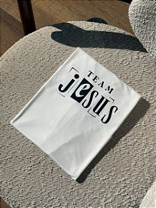 T-SHIRT DTF TEAM JESUS - OFF WHITE