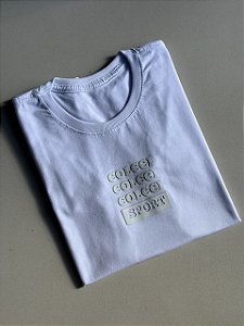T-SHIRT COLCCI COLCCI COLCCI SPORT SOBRETOM - BRANCO