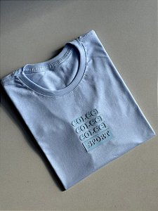 T-SHIRT COLCCI COLCCI COLCCI SPORT SOBRETOM - AZUL CÉU