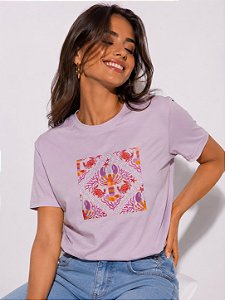 T-SHIRT DTF LOBSTER COLORS - LILÁS