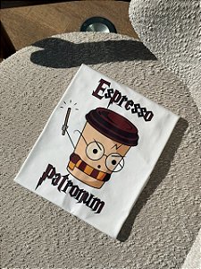 T-SHIRT DTF EXPRESSO PATRONUM - OFF WHITE
