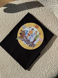 T-SHIRT DTF TURMA SCOOBY DOO - PRETO