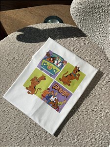 T-SHIRT DTF MOOD SCOOBY DOO - OFF WHITE