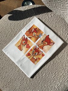 T-SHIRT DTF MOOD BAMBI - OFF WHITE