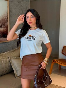T-SHIRT DTF URSA 1979 NEW YORK - BRANCO
