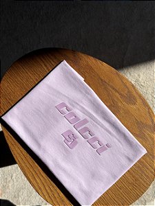 T-SHIRT COLCCI (ALTO RELEVO) - LILÁS