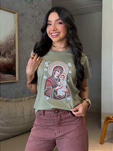 T-SHIRT DTF NOSSA SENHORA DO PERPETUO SOCORRO