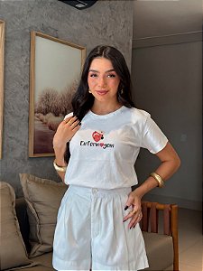 T-SHIRT DTF ENFERMAGEM - BRANCO