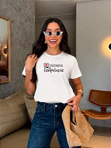 T-SHIRT DTF ENGENHARIA DA COMPUTAÇÃO - BRANCO