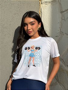 T-SHIRT DRY FIT DTF FROZEN GYM MODE - BRANCO