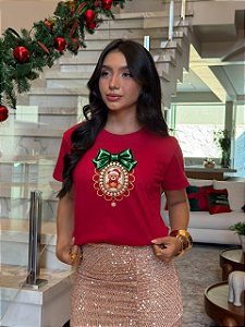 T-SHIRT DTF MEDALHAO URSINHO - VERMELHO
