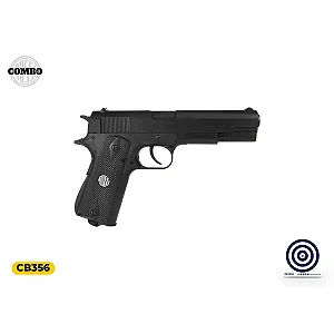 Pistola de Pressão CO2 Rossi 1911 Comando (W125B) 4,5 mm