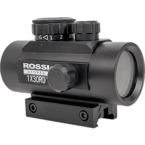 Mira Holográfica Red Dot Rossi 1 x 30RD Retículo Vermelho/Verde p/ 11mm e 22mm