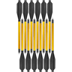 Kit c/ 12 Flechas Alumínio 6,5'' (16,5cm)