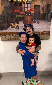 Fantasia Bruxa do 71 adulto com chapeu